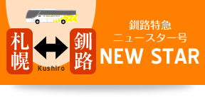 函館特急ニュースター号 北海道バス株式会社 札幌 函館 釧路間の都市間高速バス 特急ニュースター号